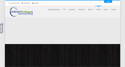 Desktop Screenshot of dedicatedhosting4u.com